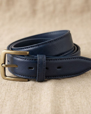 Navy Polo Belt (Navy), product photo