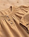 Camel Peasant Top (Camel), detail close-up