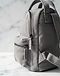 Grey Mini Backpack (Grey), detail close-up