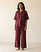 Burgundy Co-ord Set (Burgundy), worn or held by model