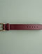 Burgundy Wide Belt (Burgundy), flat-lay view