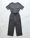 Charcoal Jumpsuit (Charcoal), flat-lay view