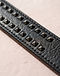 Black Studded Belt (Black), detail close-up