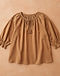Camel Peasant Top (Camel), flat-lay view