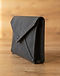 Charcoal Envelope Clutch (Charcoal), product photo