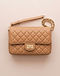 Camel Quilted Bag (Camel), flat-lay view