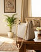 Stone Chain Strap Bag (Stone), lifestyle setting