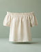 Ivory Off-Shoulder Top (Ivory), product photo