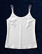 White Tank Top (White), flat-lay view