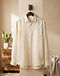 Ivory Linen Shirt (Ivory), lifestyle setting