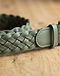 Sage Braided Belt (Sage), detail close-up