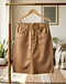 Camel Denim Skirt (Camel), lifestyle setting