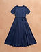 Navy Maxi Dress (Navy), flat-lay view