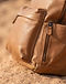 Tan Laptop Backpack (Tan), detail close-up