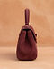 Burgundy Top Handle Bag (Burgundy), product photo