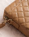 Camel Quilted Bag (Camel), detail close-up
