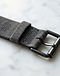 Charcoal Web Belt (Charcoal), detail close-up
