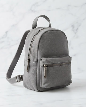 Grey Mini Backpack (Grey), product photo