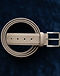 Stone Designer Belt (Stone), flat-lay view