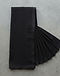 Black Silk Saree (Black), flat-lay view