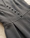 Charcoal Midi Dress (Charcoal), detail close-up