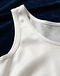 White Tank Top (White), detail close-up