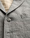 Grey Waistcoat (Grey), detail close-up