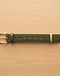 Olive Jean Belt (Olive), flat-lay view