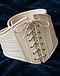 Ivory Corset Belt (Ivory), detail close-up