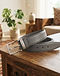 Grey Buckle Belt (Grey), lifestyle setting