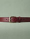 Burgundy Wide Belt (Burgundy), product photo