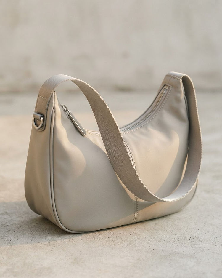 Stone Hobo Bag (Stone), product photo