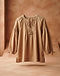 Camel Peasant Top (Camel), product photo