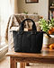 Black Mini Tote (Black), lifestyle setting