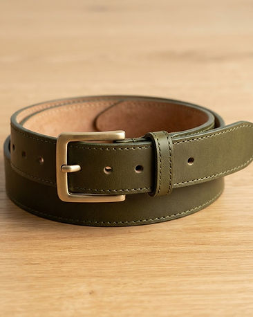 Olive Jean Belt (Olive), product photo