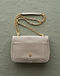 Stone Chain Strap Bag (Stone), flat-lay view