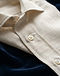 Ivory Linen Shirt (Ivory), detail close-up