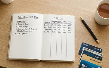 How to Organise and Pay Off Your Debt: A Complete Guide