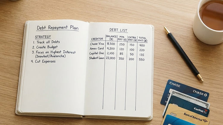 How to Organise and Pay Off Your Debt: A Complete Guide