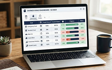 How to Build a Savings Tracker Spreadsheet