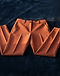 Women's Crepe Cigarette Trousers — Rust (Rust), product photo