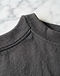 Men's Heavyweight Combed Cotton T-Shirt — Charcoal (Charcoal), detail close-up