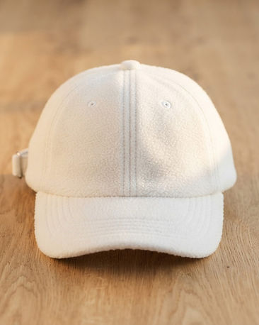 Unisex Fleece Classic Cap — White (White), product photo