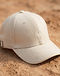 Unisex Wool Blend Polo Cap — Cream (Cream), detail close-up