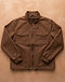 Unisex Canvas Windbreaker Jacket — Brown (Brown), product photo