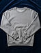 Men's Fleece Blend Crew Sweatshirt — Grey (Grey), product photo