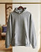 Men's Fleece Blend Drop Shoulder Hoodie — Grey (Grey), lifestyle setting