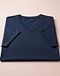 Men's V-Neck Premium Cotton T-Shirt — Navy (Navy), product photo