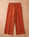 Women's Crepe Wide-Leg Jeans — Rust (Rust), product photo