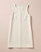 Women's Sleeveless Shift Dress — Cream (Cream), flat-lay view